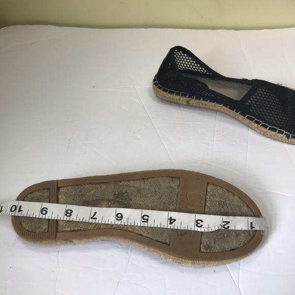 Sam Edelman Ganga Mesh Espadrilles Leather Flats Loafers Shoes Slides Slip On - Picture 15 of 16